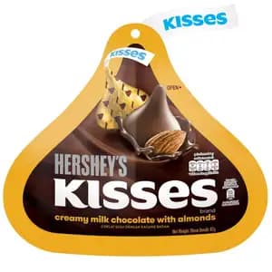 Kisses Creamy Milk Chocolate with Almond - Hershey's