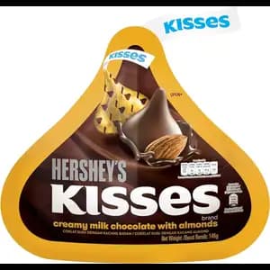 Kisses Creamy Milk Chocolate with Almond - Hershey's