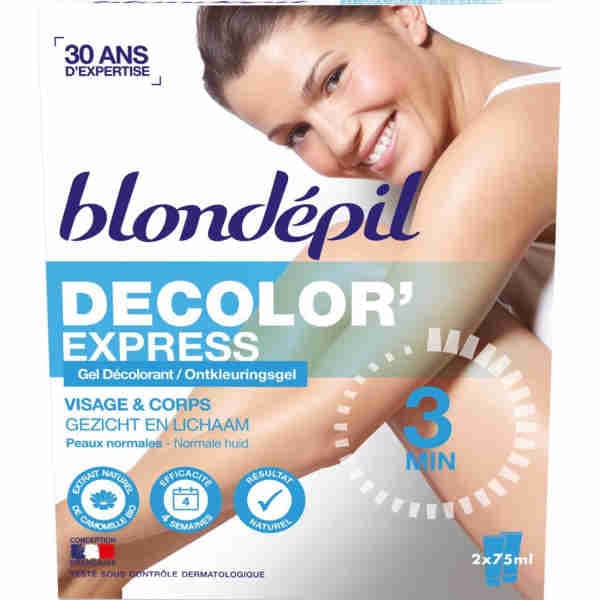 Decolor Express Facial & Body Bleaching Gel for Normal Skin