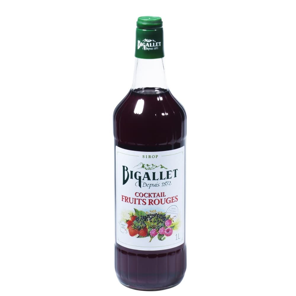 Red fruit cocktail Syrup