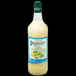 Lime Mint (Mojito Flavor) Pulp Syrup - Bigallet
