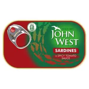 Sardines in Spicy Tomato Sauce - John West