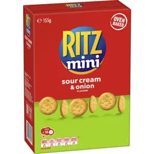 Mini Sour Cream & Onion Cracker - Ritz