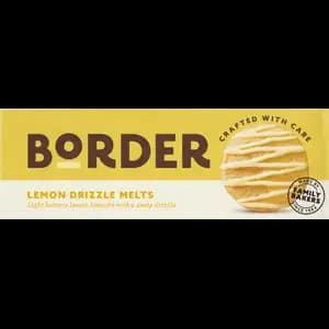 Lemon Drizzle Melt Biscuits - Border
