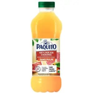 3 Agrums Juice Pulp Free - Paquito
