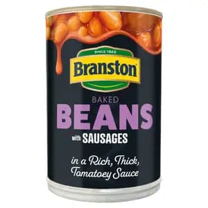 Baked Beans with Sausages - Branston