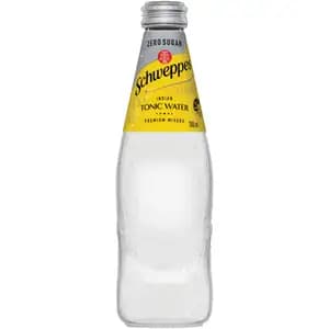 Indian Tonic Water Zero Sugar Glass Bottle - Schweppes