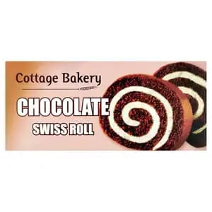 Chocolate Swiss Roll - Cottage Bakery