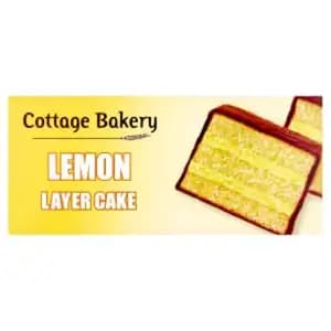 Lemon Layer Cake - Cottage Bakery