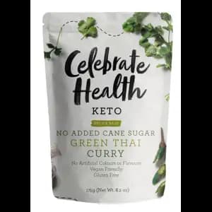 Keto Recipe Base No add Cane Sugar Green Thai Curry - Celebrate Health