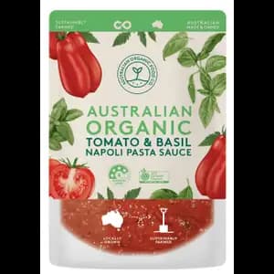 Organic Tomato & Basil Napoli Pasta Sauce - AOFC