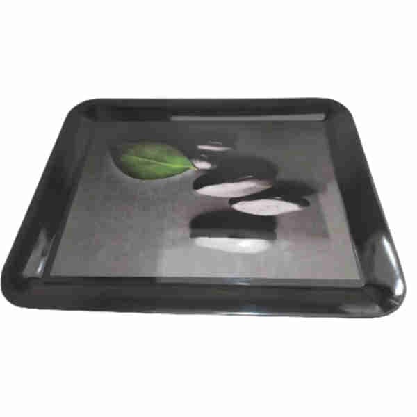 Rectangular Melamine Zen Tray
