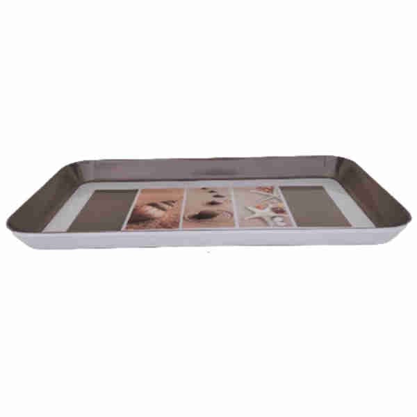 Rectangular Melamine Snail Tray