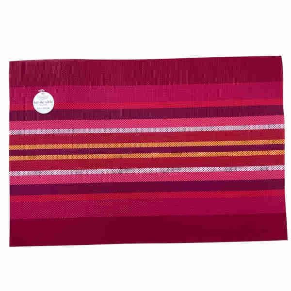 Red Texaline Table Set