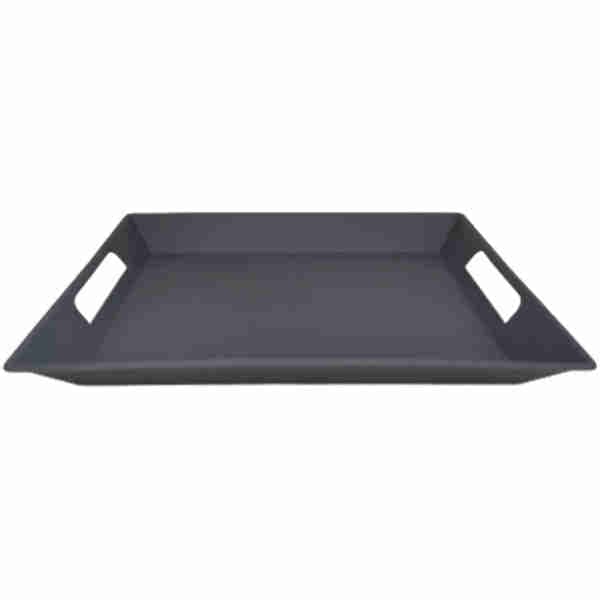 Rectangular Gray Hand Tray