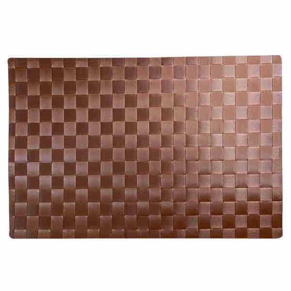 Brown Grid Table Set