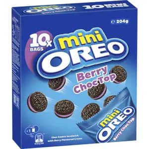 Mini Berry Chocolate Top Bags - Oreo