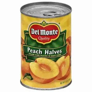 Peach Halves in Heavy Syrup - Del Monte