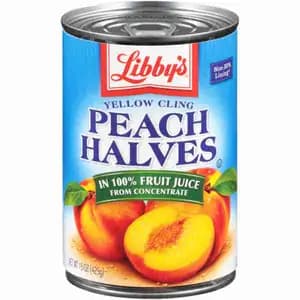 Peach Halves in 100% Fruit Juice from Concentrate - Libby's