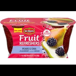 Fruit Refreshers Pear & Chia By Blackberry Flavored Limeade - Del Monte - Del Monte