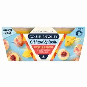 Peaches & Pineapple in Pineapple Infused Water & Juice No Added Sugar - Goulburn Valley
