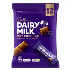Dairy Milk Chocolate Mini Bars - Cadbury