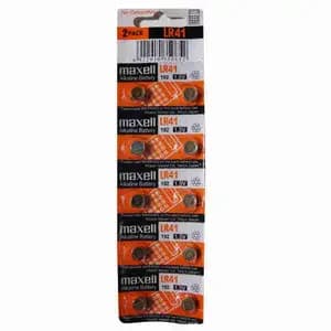 Alkaline Battery Lr41 1.5V - Maxell