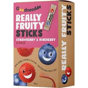 Really Fruity Sticks Strawberry & Blueberry - GoodnessMe