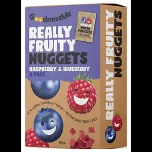 Really Fruity Nuggets Raspberry & Blueberry - GoodnessMe