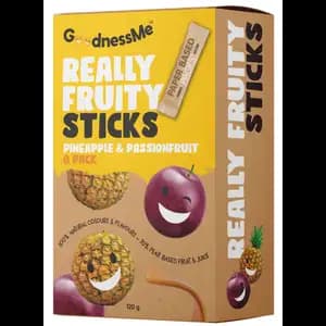 Really Fruity Sticks Pineapple & PassionFruit - GoodnessMe