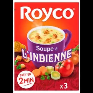 L'indie Ennea Vegetable Curry Croutons Soup - Royco