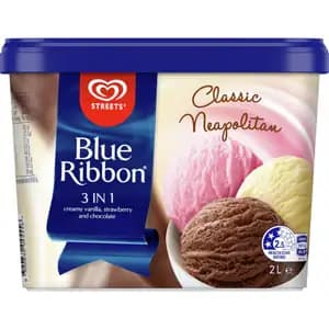 3in1 Classic Neapolitan - Streets Blue Ribbon