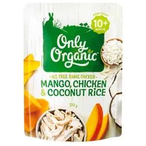 Mango, Chicken & Coconut Rice - Only Organic