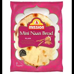 Mini Naan Bread - Mission
