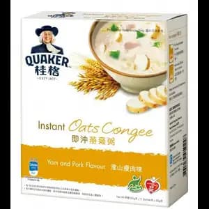 Instant Oat Congee Yam & Pork - Quaker