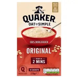 Oat so Simple Original Porridge - Quaker
