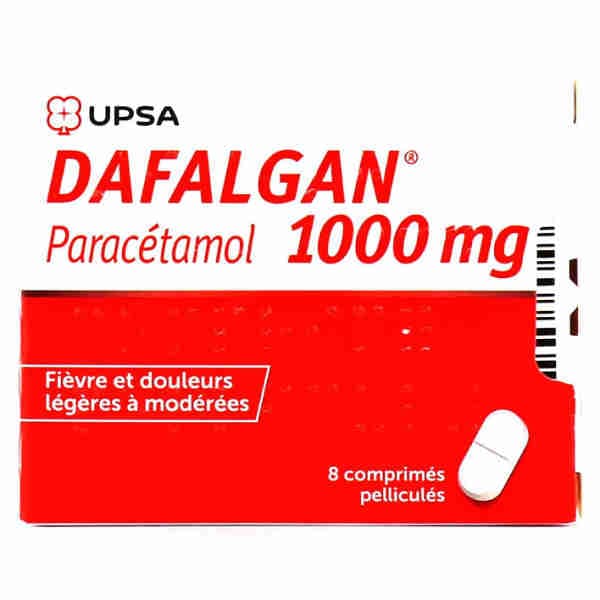Paracetamol 1000mg Tablets - Dafalgan