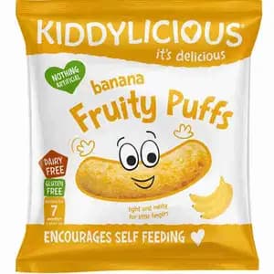 Banana Fruity Puffs Gluten Free - Kiddylicious