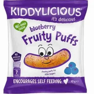 Blueberry Fruity Puffs Gluten Free - Kiddylicious