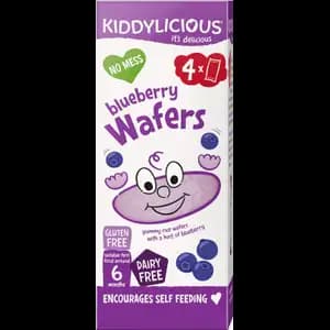 Blueberry Wafers Gluten Free - Kiddylicious