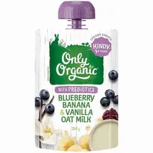 Blueberry Banana & Vanilla Oat Milk - Only Organic