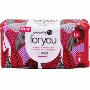 Comfort & Protection Pads with Wings Super - CommunityCo