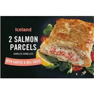Salmon Parcels with Cheese & Dill Sauce - Iceland
