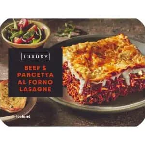 Beef Pancetta Al forno Lasagne - Iceland