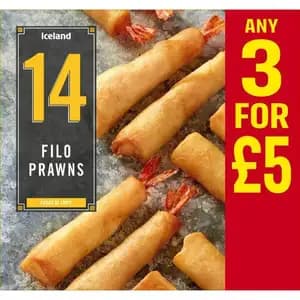 Filo Prawns - Iceland