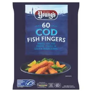 Cod Fish Fingers - Young's