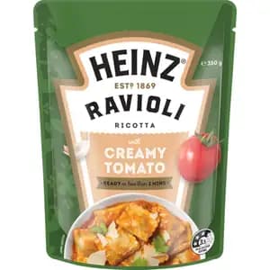 Ravioli Ricotta with Creamy Tomato - Heinz