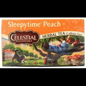 Sleepy Time Peach Herbal Tea Caffeine Free - Celestial Seasonings - Celestial Seasonings