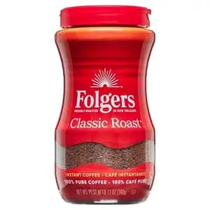 Classic Roast Instant Coffee - Folgers