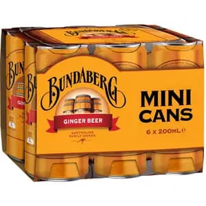Ginger Beer Can Pack - Bundaberg
